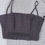 Whimsy + Row NEW WHIMSY + RIE TOBI TOP Women's PLAID MEDIUM Photo 4