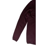 autumn cashmere Split Neck Lightweight Sweater Plum Size Medium 100% Cashmere Photo 3