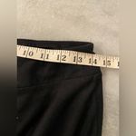 Joe B  Size L Black Pull On High Double Slit Stretchy Flowy Maci Skirt Photo 5