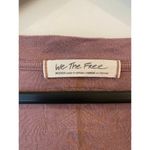 We The Free Clover Split Neck Baby Doll Long Sleeve Top Medium Boho Mauve Pink Photo 4