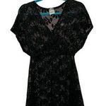 Cover Me Black V Neck Swim Cover Up Photo 0