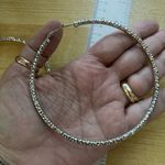 Boutique Silver Tone Diamond Cut Round 4 inch Statement Hoops Photo 2