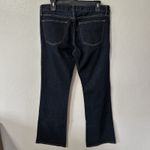 Gap  1969 Women's Size 12/31R Sexy‎ Boot Cut Blue Denim Jeans Dark Wash 5 Pocket Photo 2