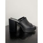 Circus by Sam Edelman Sam Edelman Shoes Ollyn Circus NY‎ Black Platform Sandals Heels Size 8.5 Slip On Photo 2