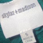 Skylar + Madison Green flowy mini dress Photo 4