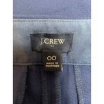 J.Crew  Womens Navy Blue Dress Pants Size 00 Cotton Blend Photo 2
