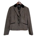Kasper  Tweed Blazer Brown Women’s Size 6 Career Classic British Photo 7