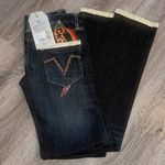 Christian Audigier Harrison Dagger Denim Jeans Size 26 Blue Photo 4