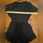 Guess  Satin sophisticated romper Sz S  Evewear Night out Dinner dates Party Photo 9