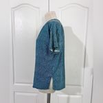 Maeve Mauve by Anthropology Button Loose Fit Blouse‎ - sz M Photo 2