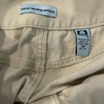 Marsh Landing  Petites Women's 10 P Cream Khaki Knee Length Cotton Pencil Skirt Photo 3