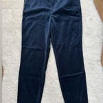Well Worn  Dark Blue velvet Straight Leg Jeans size 14 Photo 0