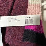 Ganni Paneled Striped Knitted Vest Alpaca Wool Blend Sleeveless Sweater Top XXS Photo 5