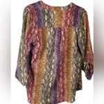 Entro  Snakeskin Pastel Ombre‎ Top Photo 3