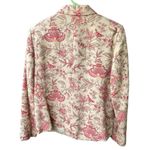 Talbots Petites size 12 cotton silk brocade blazer. Button front Photo 1