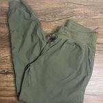 Zyia Active Olive Green Joggers Women’s Size 8–10 Nylon Size M Photo 0