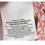 Nike  Dri Fit women’s racer back tank top vented polka dots peach activewear run Photo 3