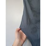 Aritzia Babaton Charcoal Contour Strapless Tube Thong Bodysuit Top Size Medium Photo 3