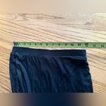 matty m  Black Pull On Stretchy Straight Pencil Midi Skirt Size XS NWOT Photo 9