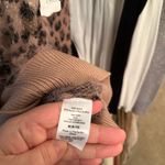 Time & Tru  cheetah print cardigan Photo 3