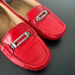Life Stride Velocity Red Faux Leather Loafers Womens 6.5 Comfort Slip On Shoes Photo 5