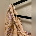 House of Harlow  1960 Linen Blend Tropical Palm Print Midi Dress Size Small Photo 6