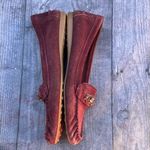 Coach  fortunata maroon suede loafers Photo 6