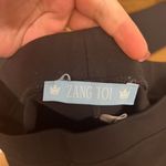 Zang Toi Womens Leggings Small Black Full‎ Length Stretch Mid Rise Capsule Basic Photo 2