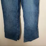 Fibers Jeans Barbara Lesser Neutral Casual Blue Womens Size 14 Wide Leg Classic Blue Photo 2