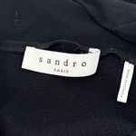 Sandro Paris Rozabel Black Lace Neck Sleeveless Sheath Dress Women Size FR2 US 6 Photo 9