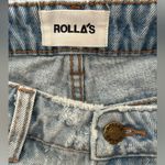 Rollas denim shorts dusters high rise short sz 26 Blue Photo 11