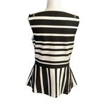 Anthropologie Postmark Striped Peplum Tank Blouse Photo 1