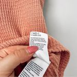 American Eagle Pink Waffle Knit Short Sleeve Baby Tee Size Small Photo 4