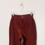 [Vintage] 70s Levi's Rust Brown High Rise Corduroy Flared Bell Bottoms Size 26 Photo 2