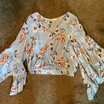 Millibon USA Million floral blue top small Photo 0