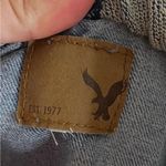 American Eagle Denim Casual Jacket with Hoodie | Size M Photo 8