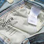 NWT Mother Dazzler Yoke Front Ankle in Lots Of Free Hugs Straight Jeans 26 Photo 2