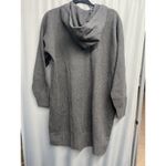 Madewell  Tunic Hoodie Women's Large Gray Knit Oversized Cozy Pullover A35 Photo 5