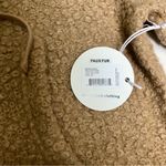 STAUD NWT  Faux Fur Sherpa Oversized Boxy Hoodie Kangaroo Pocket Comfy Furry XS Photo 5