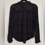 Rails  Pepper Onyx Flannel shirt LA14 Chevron Military Button Down Charcoal XS Photo 3