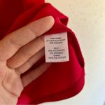 Crystal Doll  Red Cap Sleeve Mini Dress Wedding Guest Large Cut Out Photo 2