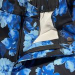 Area Stars New Floral Print Work Pants Trousers Hannah Black Blue Size XL Photo 11