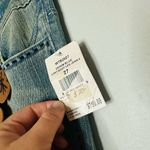 Antik Denim NWT Medium Wash Five Pocket Embroidered Pocket Bootcut Jeans Size 27 Photo 6