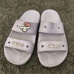 Crocs Women's Light Purple Slide Sandals Photo 0