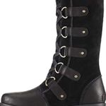 Sorel  Emelie Lace Boots,‎ Black, 7.5 Photo 0