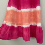 Vineyard Vines NWT Pink Orange Tie Dye Swim Cover Up Dress (L) Photo 4