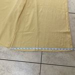 Haute Hippie Style Yellow Linen Blend Wide Leg Tie Back Jumpsuit Size XL NWT Photo 6