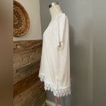 Talbots White Lace Trim Short Sleeve Top Photo 1