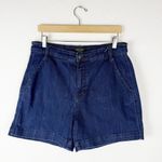 Judy Blue  dani high-waisted denim trouser shorts in blue Photo 2