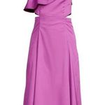 Veronica Beard  Beilla Ruffle A Line Dress Vivid Orchid size 6 Photo 0